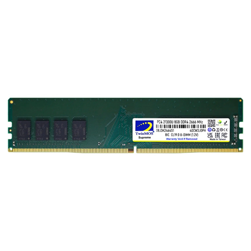 TWINMOS 8GB DDR4 2666MHZ PC RAM VALUE MDD48GB2666D