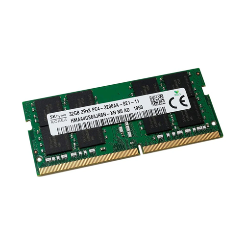 HyNIX 32GB DDR4 3200MHZ CL22 NOTEBOOK RAM VALUE HMAA4GS6AJR8N-XN