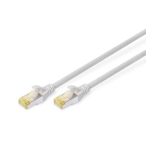 DIGITUS 0.5metre CAT7(CAT6A) S-FTP DK-1644-A-005 Gri Patch Kablo (10'lu Paket)