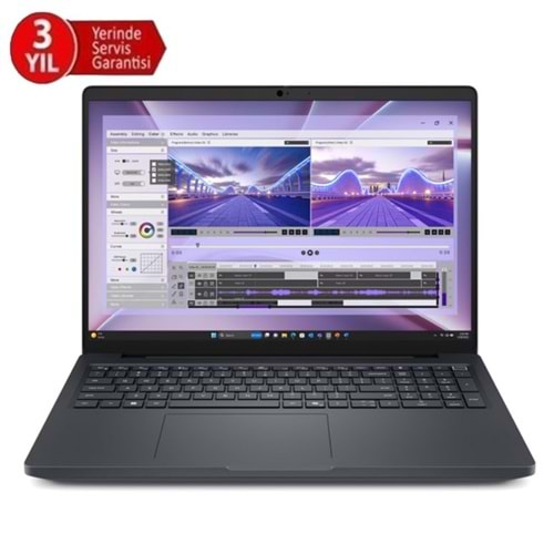 DELL 16” PRO MAX MC16250_2 ULTRA 7 255H-32GB DDR5 RAM-1TB NVME-6GB RTX PRO500 BWL-W11P Taşınabilir İş istasyonu