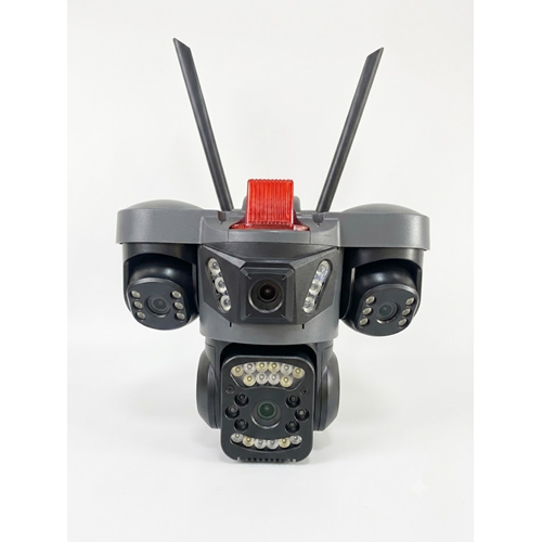VIVA 4MP 4Lens PT Speed Dome 4G Solar Kamera SIM-864