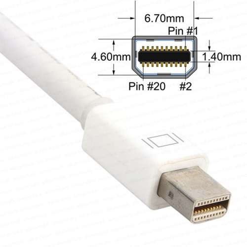 DARK DK-HD-AMDPXVGA mDP-VGA (D) Görüntü Adaptörü