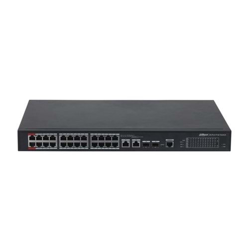 DAHUA 24-PORT 360W FULL POE PFS4226-24ET-360-V3 10/1000 2X-SFP YÖNETİLEBİLİR POE SWITCH