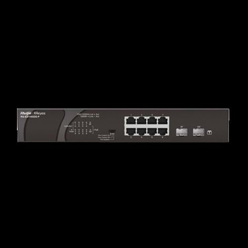 RUIJIE 8-PORT 120W FULL POE RG-ES110GDS-P GIGABIT POE SWITCH