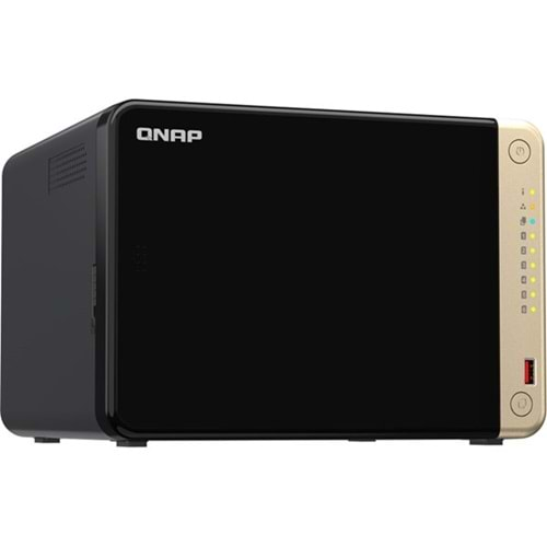 QNAP TS-664-8G CELERON QC- 8GB RAM- 6-diskli Nas Server (Disksiz)