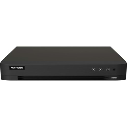 HIKVISION 16kanal IDS-7216HQHI-M1/XT H265+ Pro DVR Kayıt Cihazı Acusense Hibrit