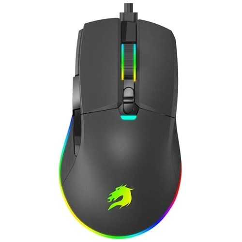 GameBooster M12 Vital RGB Aydınlatmalı Siyah Profesyonel Gaming Mouse 12800dpi