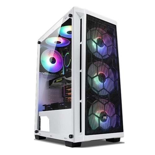 POWERBOOST PB-T001BW GAMING MID-TOWER PC KASASI BEYAZ