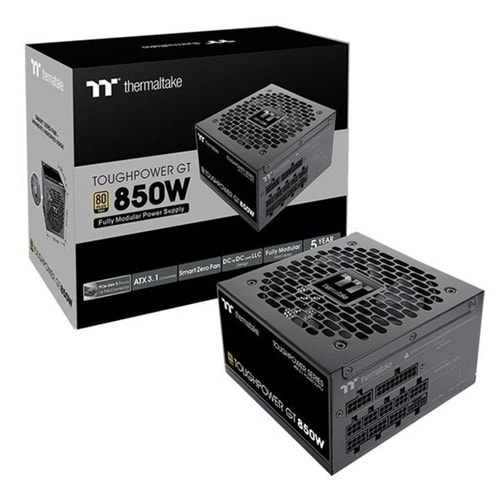 THERMALTAKE 850W 80+ GOLD TOUHGPOWER PS-TTP-0850NNFAGE-2 PCIE 5.0 TAM MODÜLER POWER SUPPLY KUTUSUZ