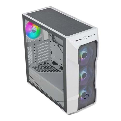 COOLERMASTER 850W 80+ GOLD TD500 v2 TG ARGB GAMING EATX PC KASASI BEYAZ