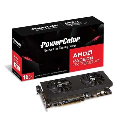 POWERCOLOR 16GB RX7800XT 16G-P GDDR6 256bit HDMI-DP PCIE 4.0