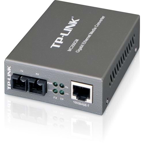 TP-LINK MC200CM Gigabit Ethernet Multi-Mode SC Fiber Medya Dönüştürücü