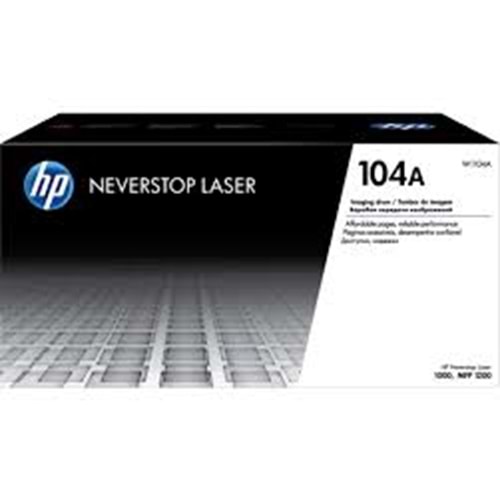 HP 104A Neverstop Siyah Orijinal Görüntüleme Tamburu (W1104A)