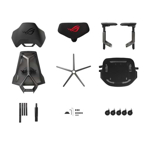 ASUS SL400 ROG Destrier Ergo Profesyonel Oyuncu Koltuğu / 90GC0120-MSG010