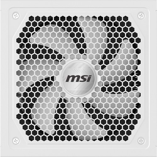 MSI 1000w 80+ Gold MAG A1000GL PCIE5 WHITE Tam Modüler Power Supply Beyaz