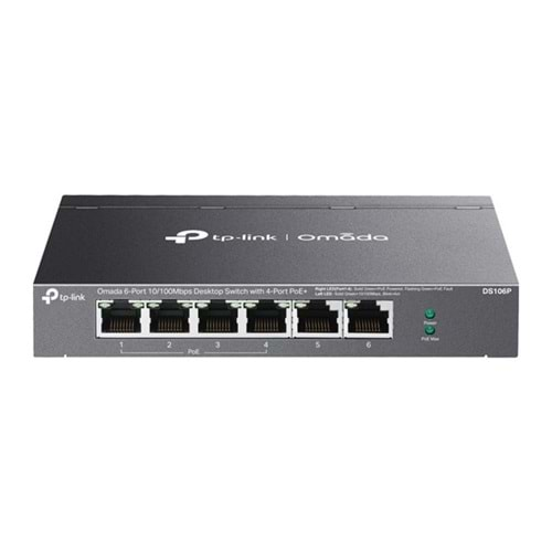 TP-LINK 5port DS106P 10/100 67W 4port POE YÖNTİLEMEZ SWITCH