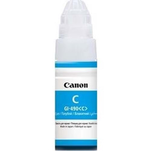 CANON GI-490C 0664C001 Mavi 70ml Tanklı Sistem Mürekkebi