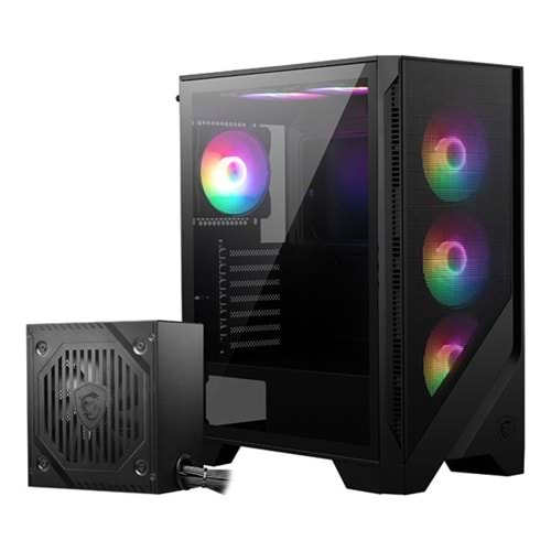 MSI 650W 80+ BRONZE MAG FORCE 120A B65 GAMING MID-TOWER PC KASASI