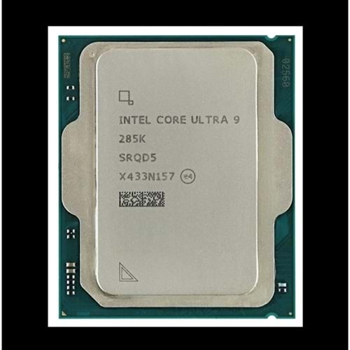 INTEL CORE ULTRA 9 285K 24çekirdekli 40MB O/B VGA 1851p 125W Kutusuz-Fansız 