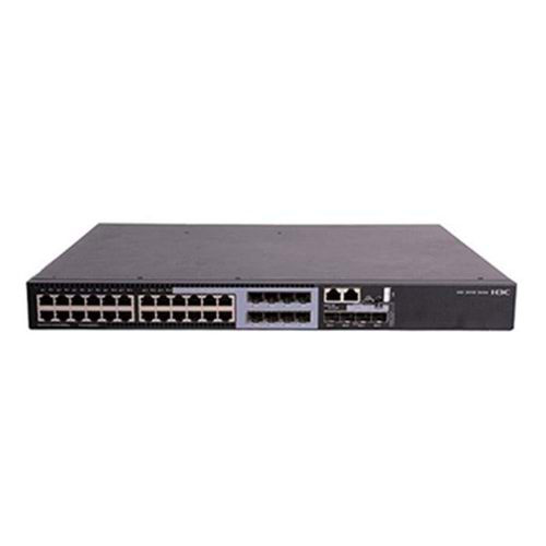 H3C 24port 9801A1MM LS-5130S-28S-PWR-HI-GL GIGABIT 4-SFP 10GBE 720W FULL POE YÖNETİLEBİLİR SWITCH (ADAPTÖRSÜZ) 