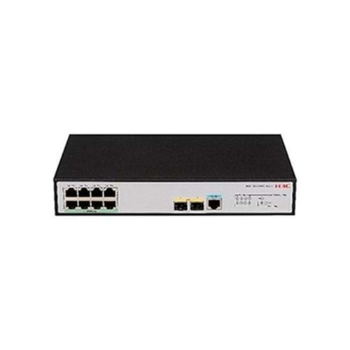 H3C 8port S5120V3-10P-LI GIGABIT 2-SFP YÖNETİLEBİLİR SWITCH 