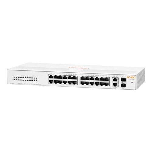 ARUBA 24port Instant On 1430-24G R8R50A GIGABIT 2-SFP YÖNETİLEMEZ SWITCH