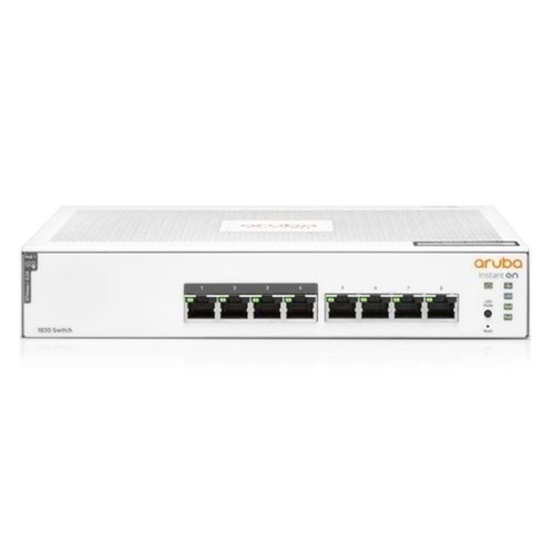 ARUBA 8port Instant On 1830-8G JL811A GIGABIT 65W 4port POE SWITCH