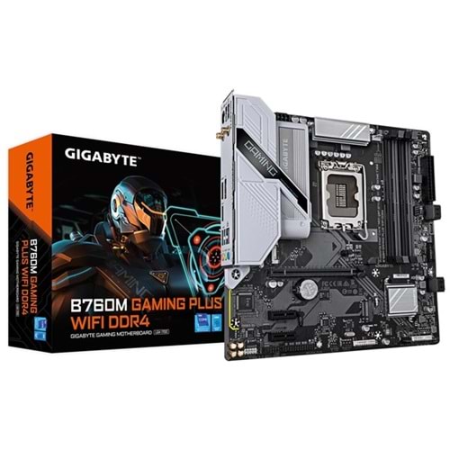 GIGABYTE B760M GAMING PLUS WIFI6 DDR4 HDMI-DP PCIE 4.0 1700P mATX GIGABYTE B760M GAMING PLUS WIFI6 DDR4 HDMI-DP PCIE 4.0 1700P mATX
