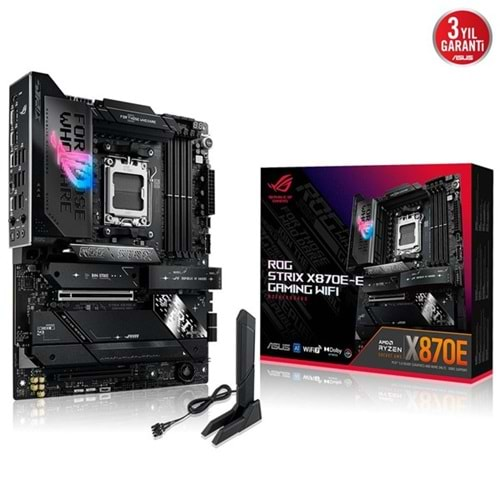 ASUS ROG STRIX X870E-E GAMING WIFI-7 DDR5 HDMI DP PCIE 5.0 AM5 ATX	