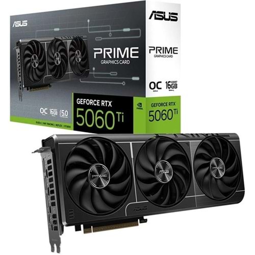 ASUS 16GB PRIME RTX5060TI-O16G GDDR7 128bit HDMI DP PCIe 5.0	