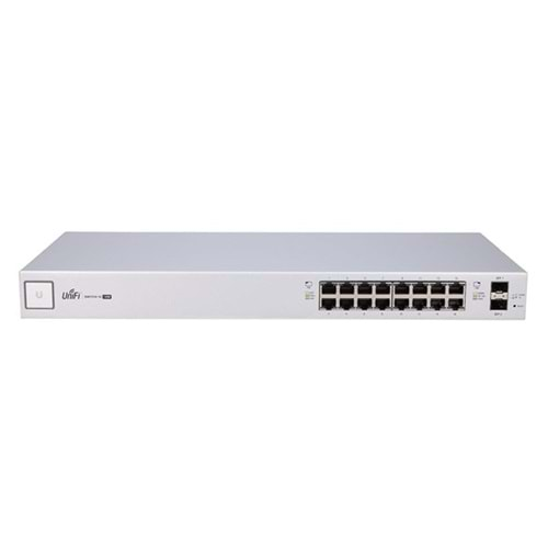 UBIQUITI 16port US-16-150W GIGABIT 2-SFP 150W FULL YÖNETİLEBİLİR POE SWITCH