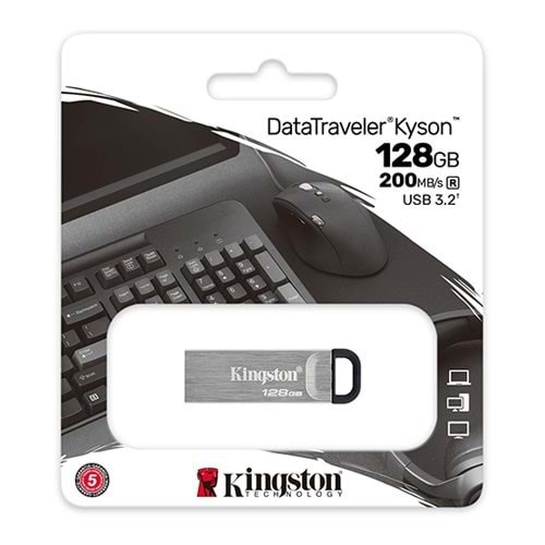 KINGSTON 128GB DT KYSON USB3.2 DTKN/128GB USB BELLEK