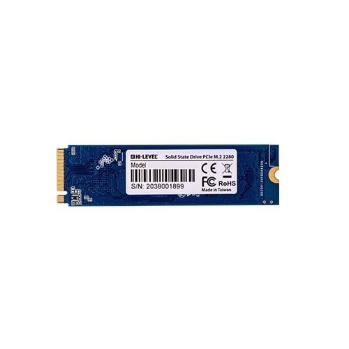 HI-LEVEL 512GB HLV-M2PCIeSSD2280/512G 3300- 3100MB/s M2 NVME GEN3 Disk