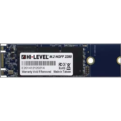 HI-LEVEL 256GB HLV-M2SSD2280/256G 550- 530MB/s M2 SATA-3 Disk