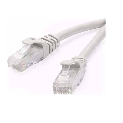 ODS 0.5metre CAT6 Utp LSZH Saf Bakır Gri Patch Kablo (10'lu Paket)