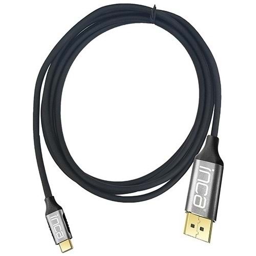 INCA 2metre ITCD-02TX TYPE-C - DP Görüntü Kablosu 4K