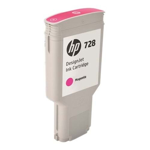 Hp F9k16a (728) Macenta 300 Ml Genıs Format Murekkep Kartusu