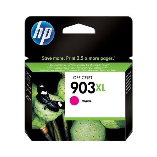 Hp T6m07ae (903Xl) Macenta Yuksek Kapasıtelı Murekkep Kartusu 825 Sayfa