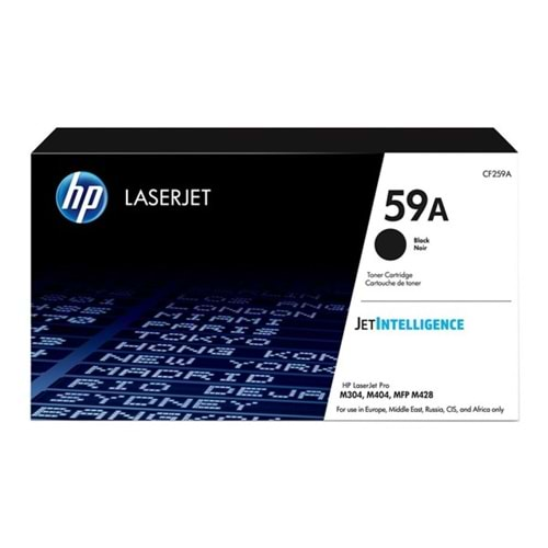 Hp Cf259a (59A) Sıyah Toner 3.000 Sayfa