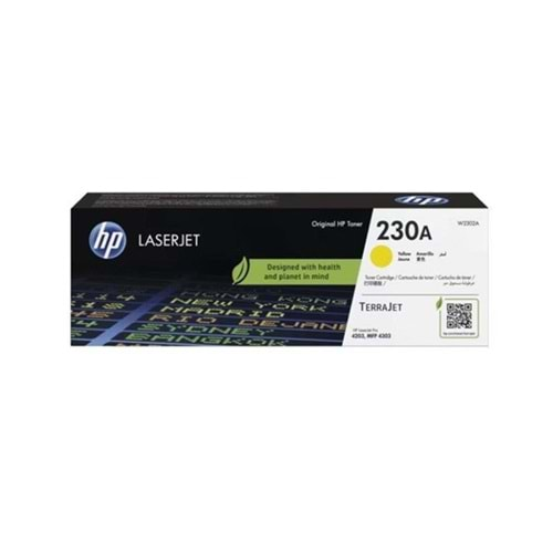 Hp W2302a (230A) Sarı Laserjet Toner 1.800 Sayfa