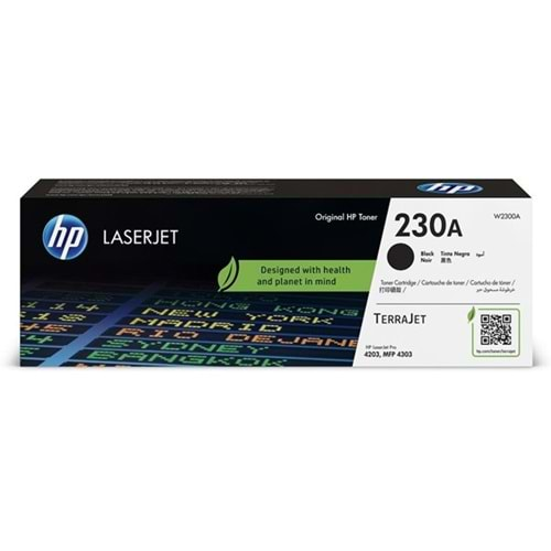 Hp W2300a (230A) Sıyah Laserjet Toner 2.000 Sayfa