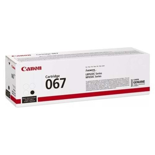 CANON 5102C002 CRG-067 Siyah Orjinal Toner