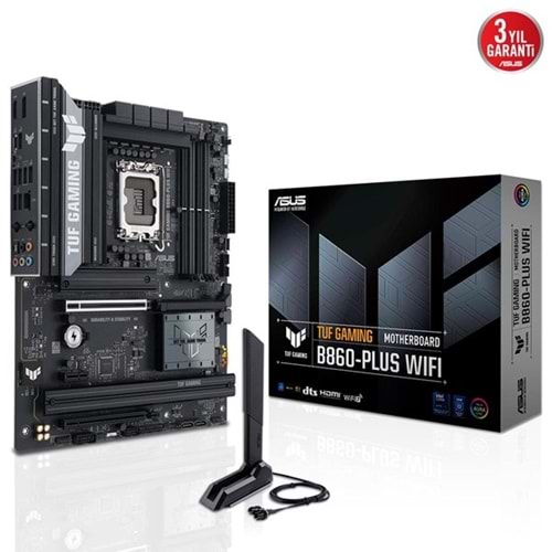 ASUS TUF GAMING B860-PLUS WIFI-7 DDR5 HDMI DP PCIE 5.0 1851p ATX