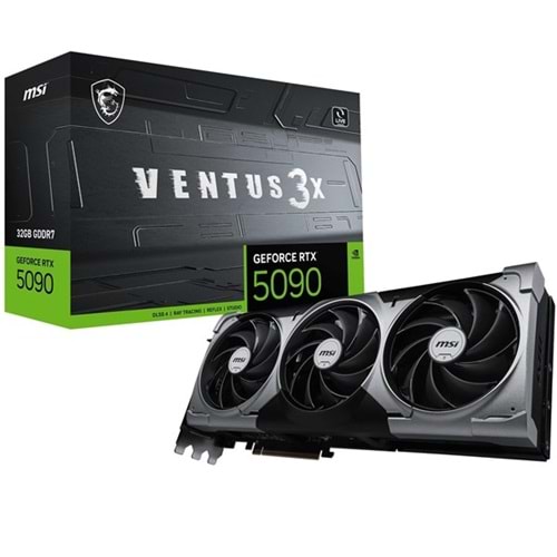 MSI RTX5090 32GB VENTUS 3X 32G GDDR7 512bit HDMI DP PCIe 5.0