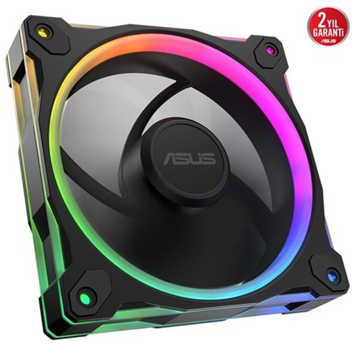 ASUS PRIME MR120 ARGB 120mm Siyah Kasa Fanı ASUS PRIME MR120 ARGB 120mm Siyah Kasa Fanı