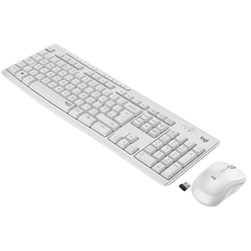 LOGITECH MK295 Kablosuz Q Trk Sessiz Beyaz Multimedya Klavye - Mouse Set 920-010089