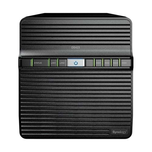 SYNOLOGY 4diskli Realtek QC-2GB RAM-2-Gigabit Nas Server DS423