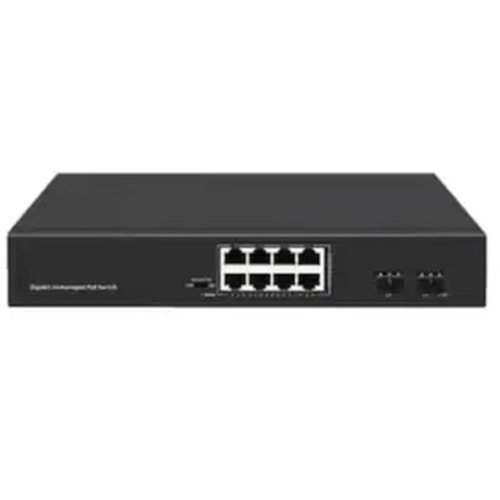ODS 8port PoE 120w 1-SFP 10/100 Yönetilemez Switch 08ODS-8P2U1S