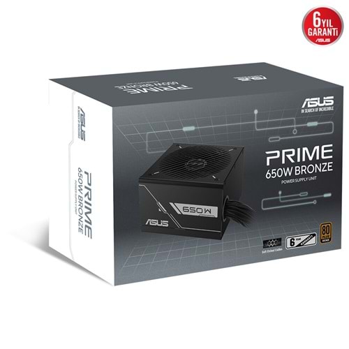ASUS 650w 80+ BRONZE PRIME 650B Power Supply / 90YE00Y1-B0NA00