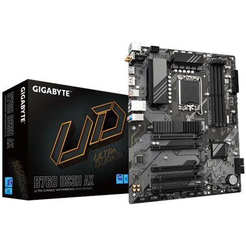 GIGABYTE B760 DS3H AX WIFI6E DDR4 HDMI-DP PCIE 4.0 1700p ATX